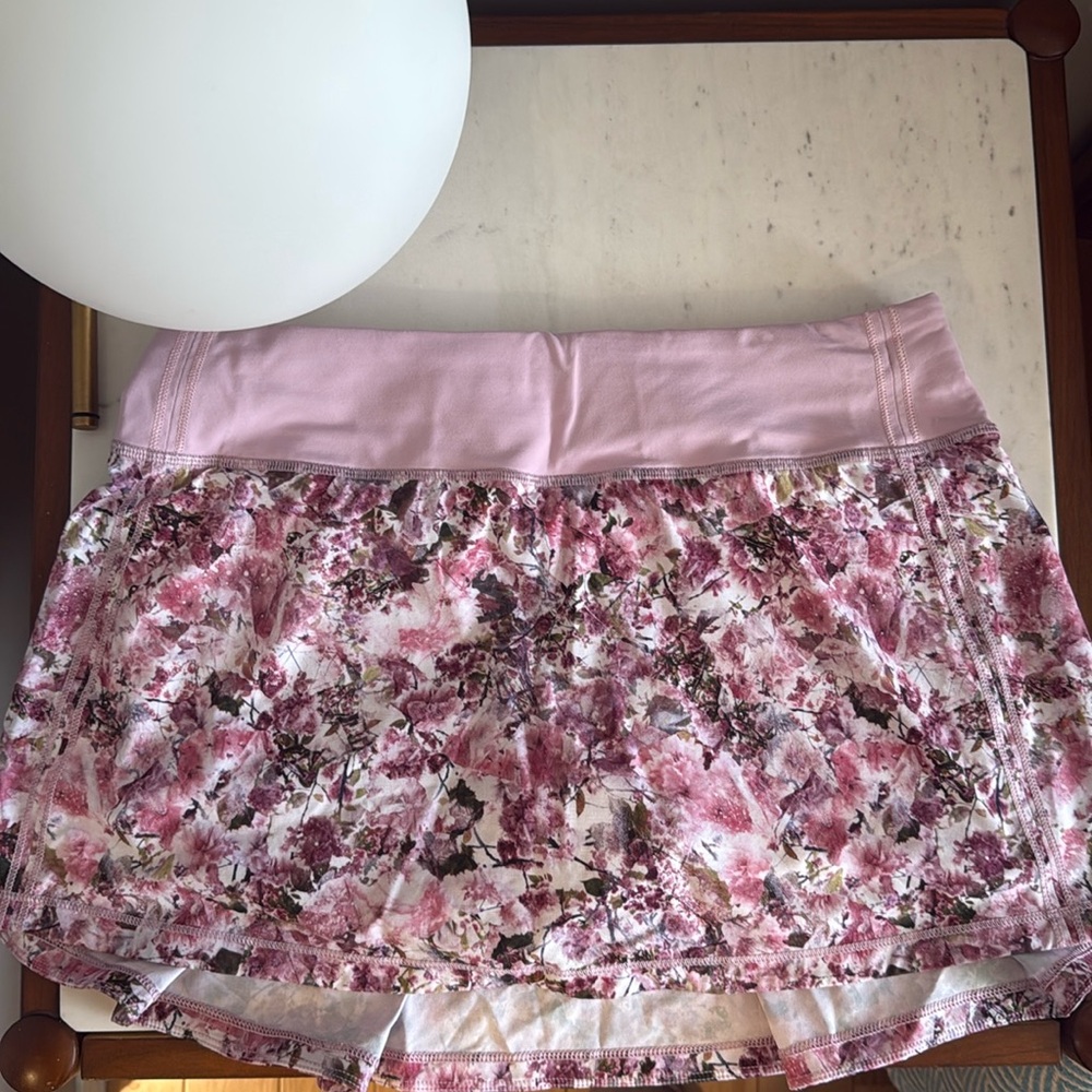 Lululemon floral tennis skirt